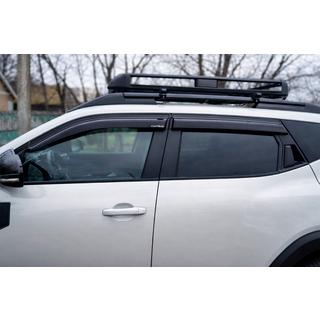 Ветровики EuroCap (4 шт.) Renault Duster 2024- гг. фото 1