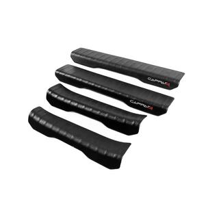 Накладки на внутренние пороги EuroCap (Матовые, 4 шт., ABS) Dacia Duster 2024- гг. фото 2