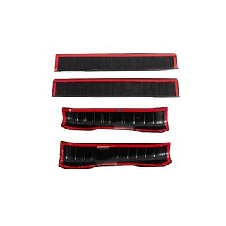 Накладки на внутренние пороги EuroCap (Матовые, 4 шт., ABS) Renault Duster 2024- гг. фото 4