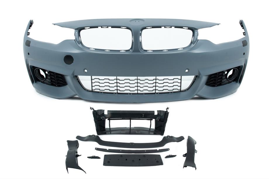 BMW 4 серия F32/F33/F36 2012-2020 гг. Передний бампер M-Sport Фото 1
