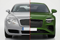 Bentley Continental GT 2003–2011 гг. Комплект рестайлинга в стиле 2025-Look фото 1