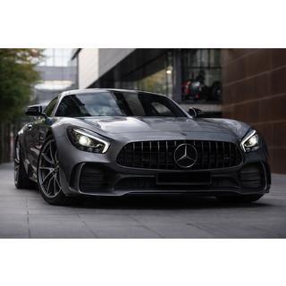 Передняя решетка радиатора GT Panamericana Black (2018+) Mercedes AMG GT C190/R190 2014-2022 гг.