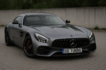 Mercedes AMG GT C190/R190 2014-2022 гг. Передняя решетка GT Panamericana Black (2014-2017) фото 1
