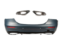 Mercedes E-сlass W213 2016-2023 гг. Задний бампер AMG-Line в сборе (для 2020-2024) фото 1