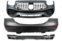 Mercedes E-сlass W213 2016-2023 гг. Комплект обвеса AMG E63 с задним бампером (для 2020-2024) фото 2