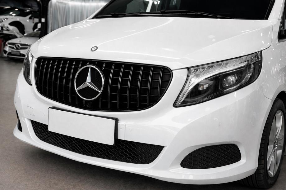 Mercedes Vito/V-class W447 2014- гг. Передняя решетка GT Panamericana Black (2019-2023 для V-class) Image