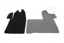 Opel Movano 2010-2021 гг. Коврик EVA водительский (черный) фото 1