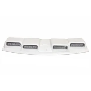 Козырек лобового стекла с LED (Белый) фото 2