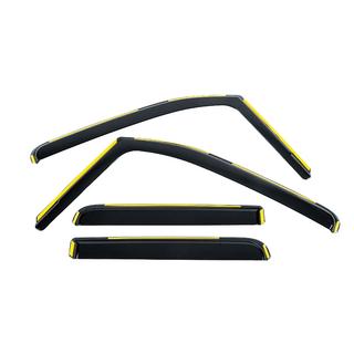 Вставные ветровики Niken Luxury (4 шт) Toyota Proace City 2016- гг. фото 1