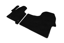 Mercedes Sprinter W907/W910 2018- гг. Текстильные коврики Classic V2 (черные) фото 3