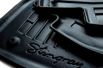 Toyota Land Cruiser Prado 250 2023- гг. Резиновые коврики (4 шт, Stingray Premium) фото 1