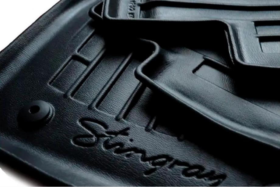 Lexus GX550 2023- гг. Резиновые коврики (4 шт, Stingray Premium) Image