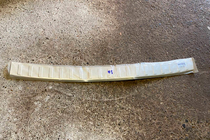 BMW X3 F25 2011-2018 гг. Уценка Накладка из нержавеющей стали на задний бампер Carmos (нерж.) фото 2