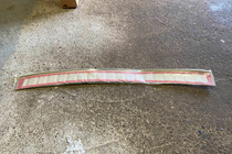 BMW X3 F25 2011-2018 гг. Уценка Накладка из нержавеющей стали на задний бампер Carmos (нерж.) фото 3