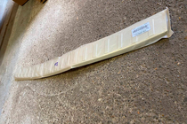 BMW X3 F25 2011-2018 гг. Уценка Накладка из нержавеющей стали на задний бампер Carmos (нерж.) фото 4