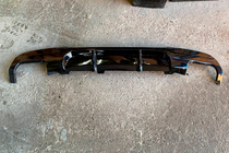 BMW 3 серия E90/E91 2005-2011 гг. Уценка Задний диффузор DPT V-3 (для E90 M-Sport, черный глянец) фото 2
