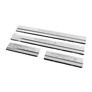 Накладки на пороги V2 (Carmos, 4 шт., нерж. сталь) фото 2