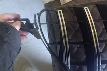 Mercedes GLE coupe C292 2015-2019 гг. Уценка Тюнинг-решетка радиатора (GT Panamericana Black) фото 4