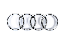 Audi Передняя эмблема Audi хром (285 x 100 мм) фото 1