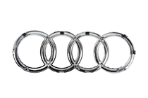Audi Передняя эмблема Audi хром (285 x 100 мм) фото 4