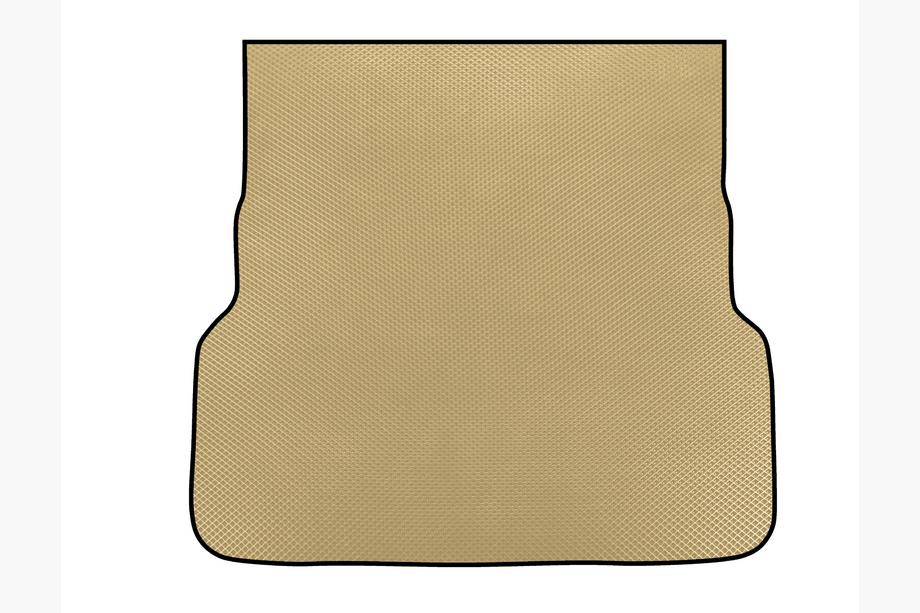 Toyota Land Cruiser Prado 250 2023- гг. Коврик в багажник EVA (5 мест, Бежевый) Image