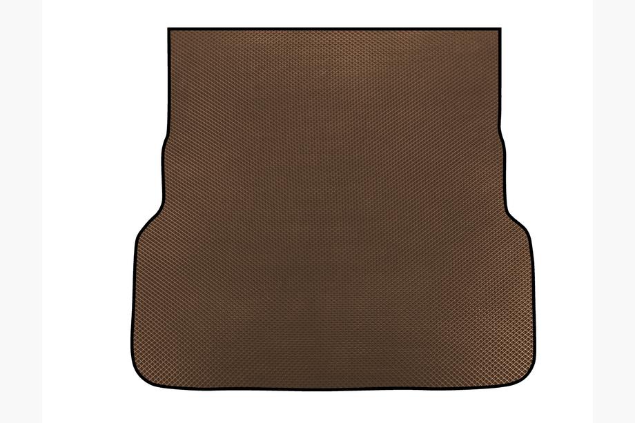 Toyota Land Cruiser Prado 250 2023- гг. Коврик в багажник EVA (5 мест, Коричневый) Image