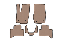 Toyota Land Cruiser Prado 250 2023- гг. Резиновые Коврики Carsuit (Бежевые) фото 1