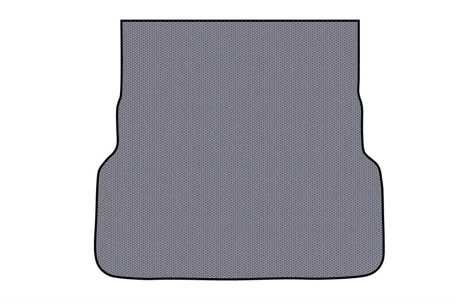 Toyota Land Cruiser Prado 250 2023- гг. Резиновый коврик в багажник Carsuit (5 мест, Серый) Image