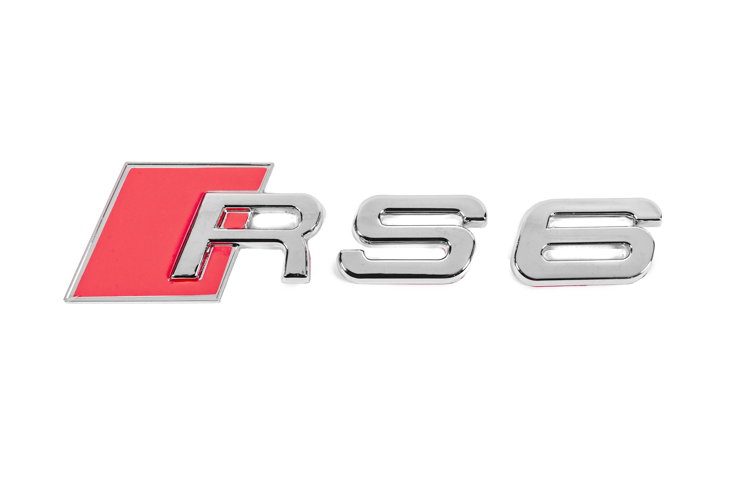 Напис RS6 для Ауди - фото 1