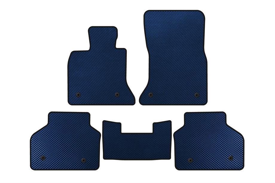 BMW 5 серия F07 2009–2017 гг. Коврики EVA (Синие) Image