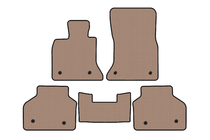 BMW 5 серия F07 2009–2017 гг. Резиновые Коврики Carsuit (Бежевые) фото 1