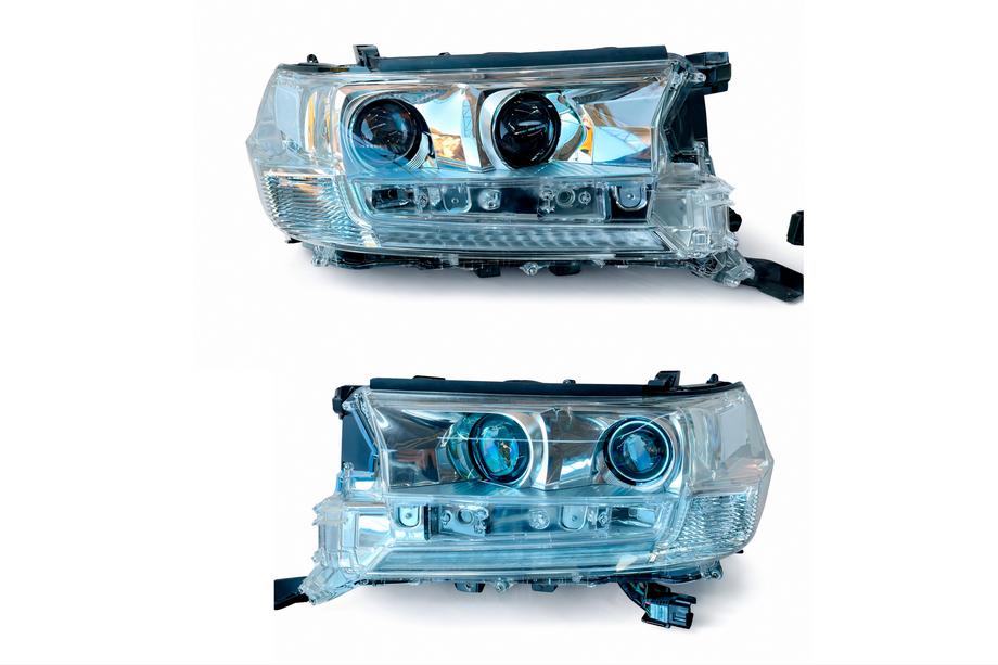 Toyota Land Cruiser 200 2007-2021 гг. Передние фары 2016+ (Standard, б/у) Image