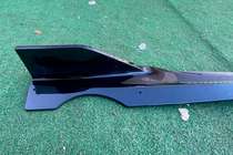 BMW X5 G05 2019- гг. Уценка Накладки на пороги V3 (Черный глянец) фото 4