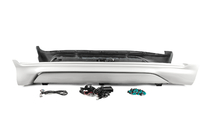 Toyota Land Cruiser 200 2007-2021 гг. Боковые электрические пороги (2016+, 2 шт., алюминий) фото 1