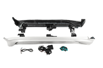 Toyota Land Cruiser 200 2007-2021 гг. Боковые электрические пороги (2016+, 2 шт., алюминий) фото 2