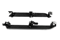 Toyota Land Cruiser 200 2007-2021 гг. Боковые электрические пороги (2016+, 2 шт., алюминий) фото 13