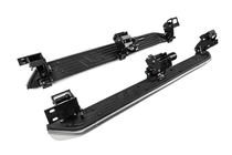 Toyota Land Cruiser 200 2007-2021 гг. Боковые электрические пороги (2016+, 2 шт., алюминий) фото 15