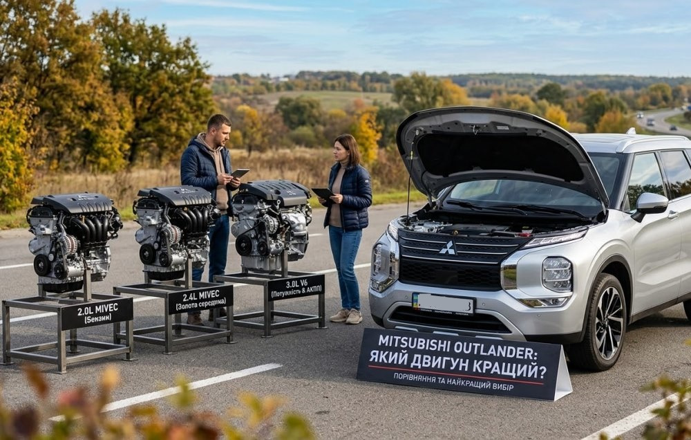 Mitsubishi Outlander: какой двигатель лучше?