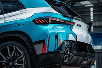 BMW XM G09 2022- гг. Диффузор заднего бампера AE (Карбон) фото 20