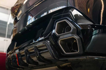 BMW XM G09 2022- гг. Диффузор заднего бампера AE (Карбон) фото 6