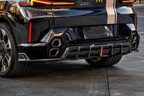 BMW XM G09 2022- гг. Диффузор заднего бампера AE (Карбон) фото 7