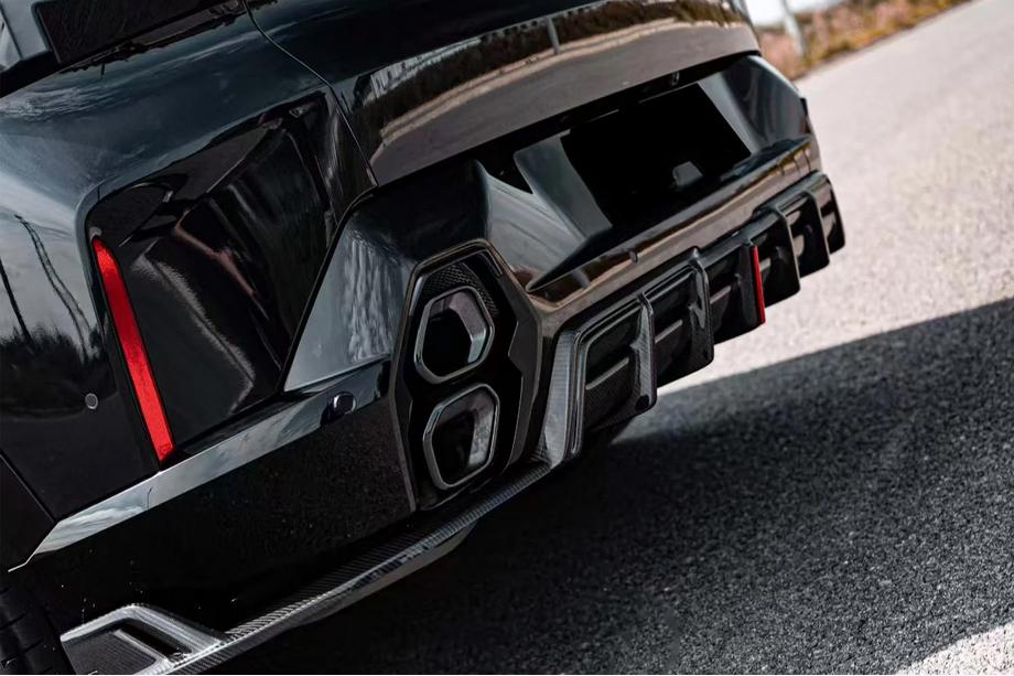 BMW XM G09 2022- гг. Диффузор заднего бампера AE (Карбон) Image