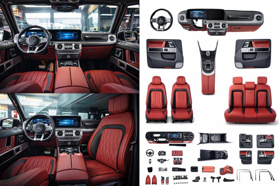 Mercedes G сlass W463 1990-2018 гг. Комплект апгрейда салона на W465 2026 Image