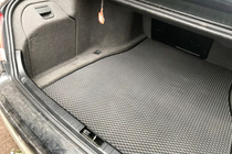 BMW 7 серия E65/66 2001-2008 гг. Коврик багажника EVA (Для E65, серый) фото 1
