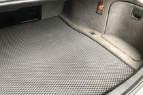 BMW 7 серия E65/66 2001-2008 гг. Коврик багажника EVA (Для E65, серый) фото 3