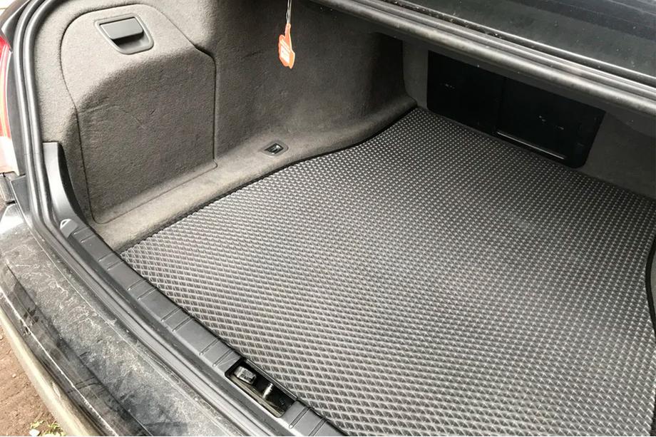 BMW 7 серия E65/66 2001-2008 гг. Коврик багажника EVA (Для E65, серый) Image