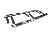 Audi Q7 2005-2015 гг. Боковые пороги OEM (без креплений, 2 шт., алюминий) фото 5