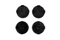 Citroen Колпачки в диски 60/56 мм (Чёрные с хромом, 4 шт.) фото 4