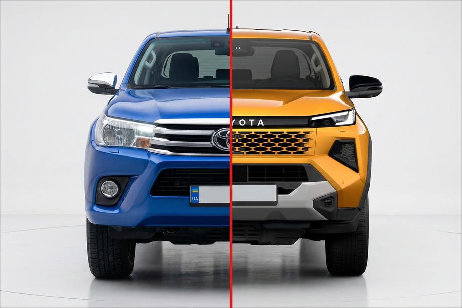 Toyota Hilux 2015- гг. Комплект рестайлинга в 2026 год Фото 1