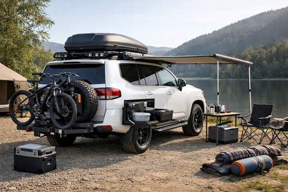 Пакет доработок Toyota Land Cruiser 300 для семейных поездок фото 1